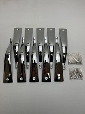 Helo He875 Chrome 20 Wheel Inserts Set 10 Pcs Wscrews 11720c 1172 20