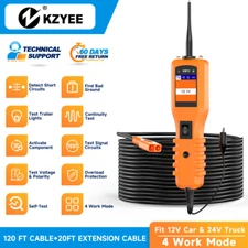 KZYEE KM10 Power Scan Circuit Tester Electrical Power Probe 12V/24V Diagnostic
