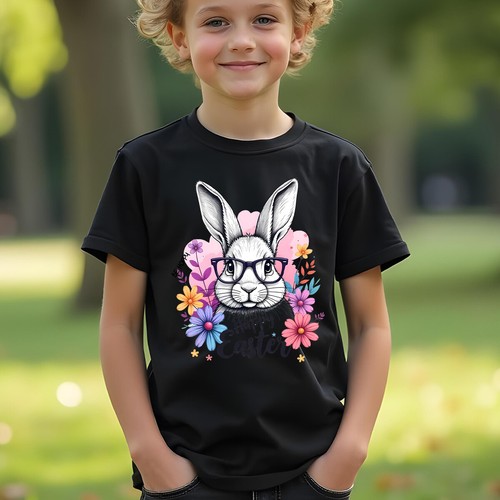 Family Bunny Happy Easter T-Shirt Tee Festival Holiday Matching Outfit 2#ED - Picture 9 of 24