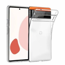 For Google Pixel 8 7a Clear Case Slim Shockproof Soft TPU Phone Protector