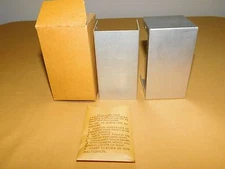 VINTAGE OLD BUD RADIO CU-3003-A COMBO SNAP OR SCREW TYPE ALUMINUM MINIBOX  NOS