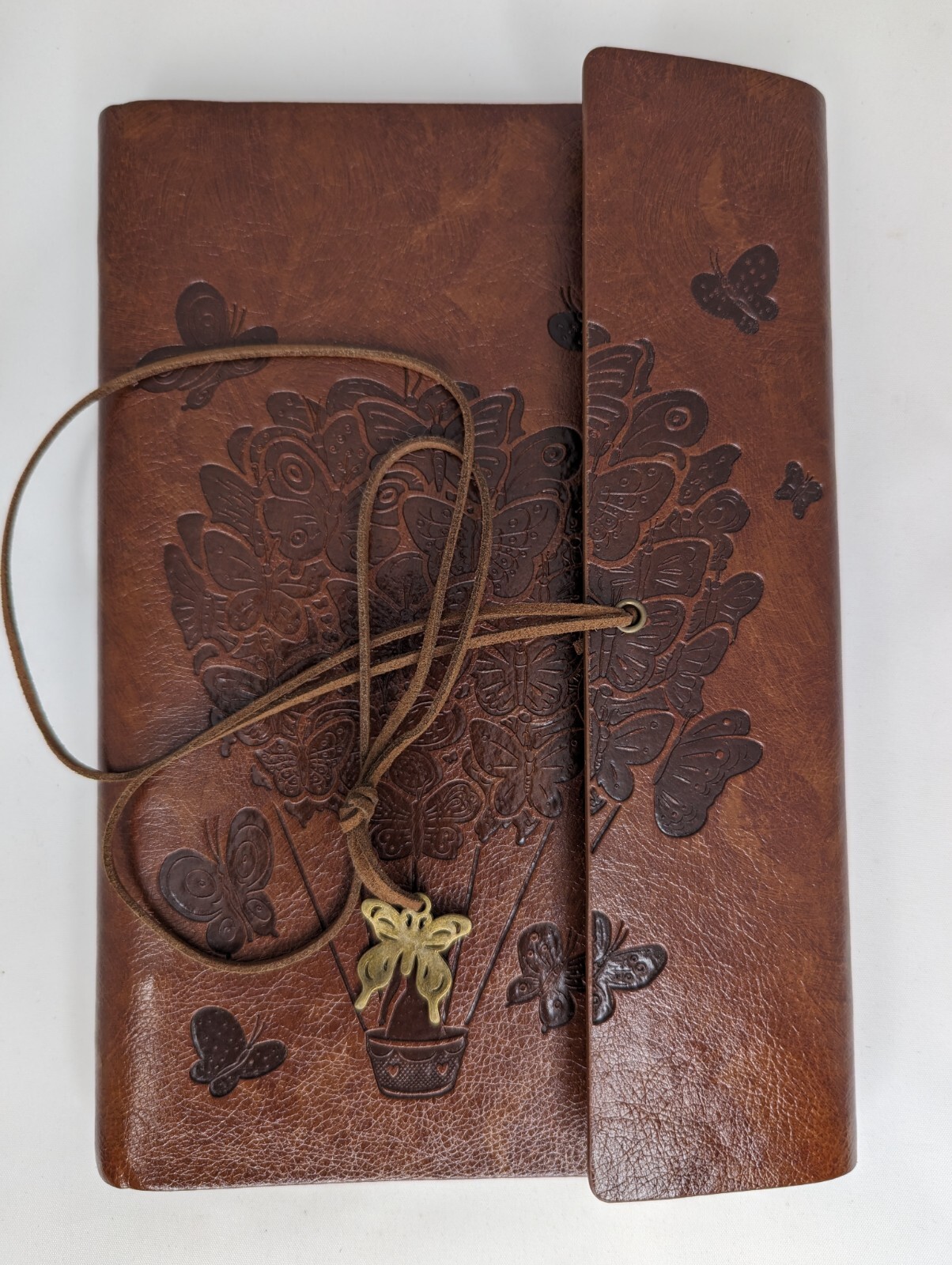 PU Leather Journal Notebook,Ruled Refillable book Writing Journal Diary Sket