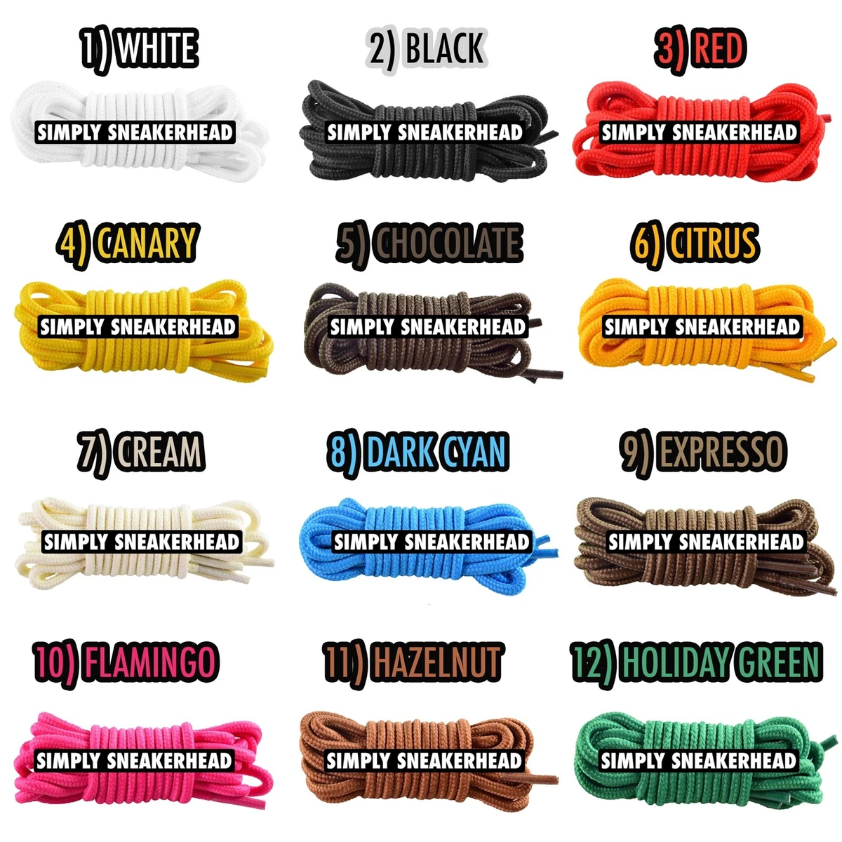 Cream cheap round shoelaces