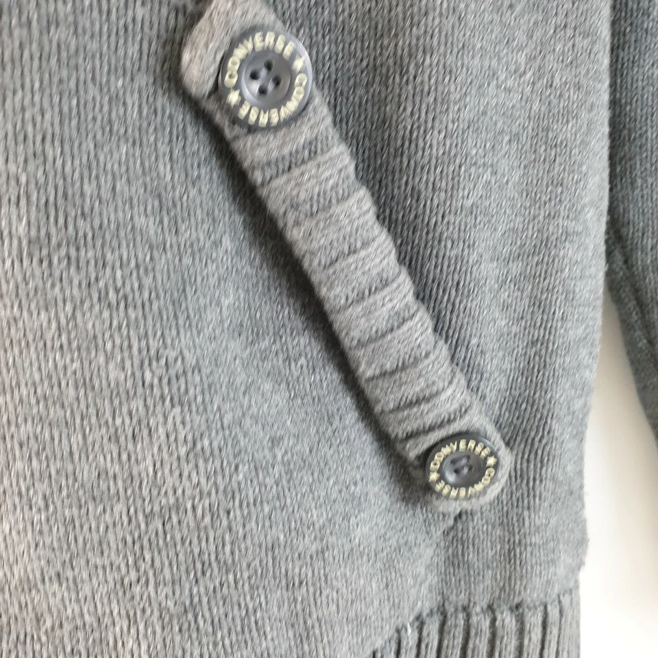 Converse One Star Ranik Mens Heavy Full Zip Sweater Jumper Size L JA67 - image 4 of 4