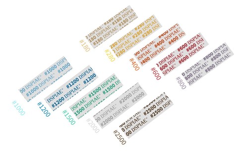 Papel de lija autoadhesivo precortado DSPIAE MSP (10 piezas) - EE. UU. - Imagen 2 de 3