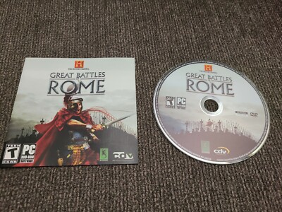 Great Battles of ROME The History Channel  PC Game