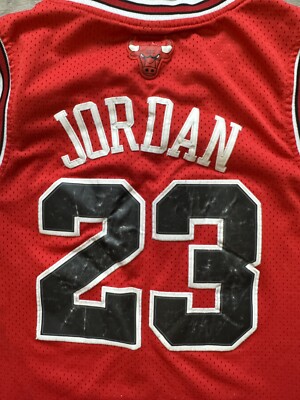 Vintage #23 Michael Jordan Chicago Bulls Nike Swingman Jersey NBA