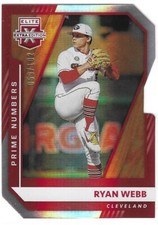 2021 Elite Extra Edition Prime Numbers A Die Cut #125 Ryan Webb /102
