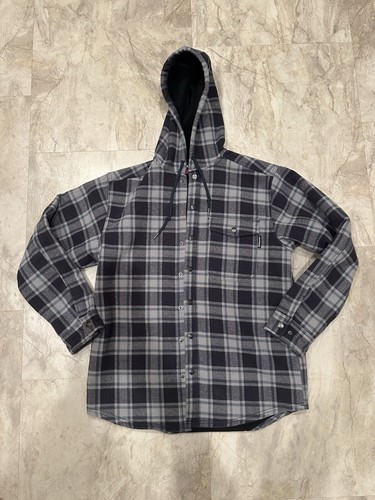 Wolverine Men’s Plaid Button Down Jacket
