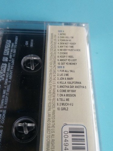 The Gruuvelyne Connection – Tyme II Ryde 1997 SEALED MINT Cassette Gangsta Rap - Picture 7 of 12