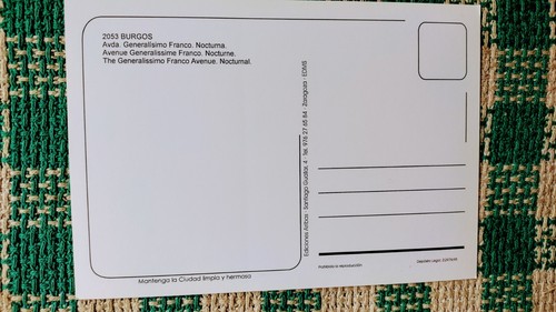 VINTAGE POSTKARTE # 2953 BURGOS VEREINIGTES KÖNIGREICH. - Bild 5 von 12