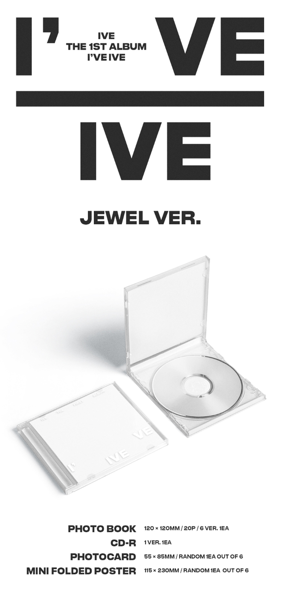 IVE - I've IVE (Jewel Ver.) + Store Gift Photos | eBay