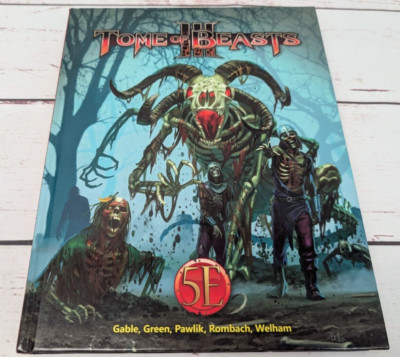 Kobold Press D&D 5E Compatible Tome of Beasts 3 Hardcover HC NOS Fantasy RPG
