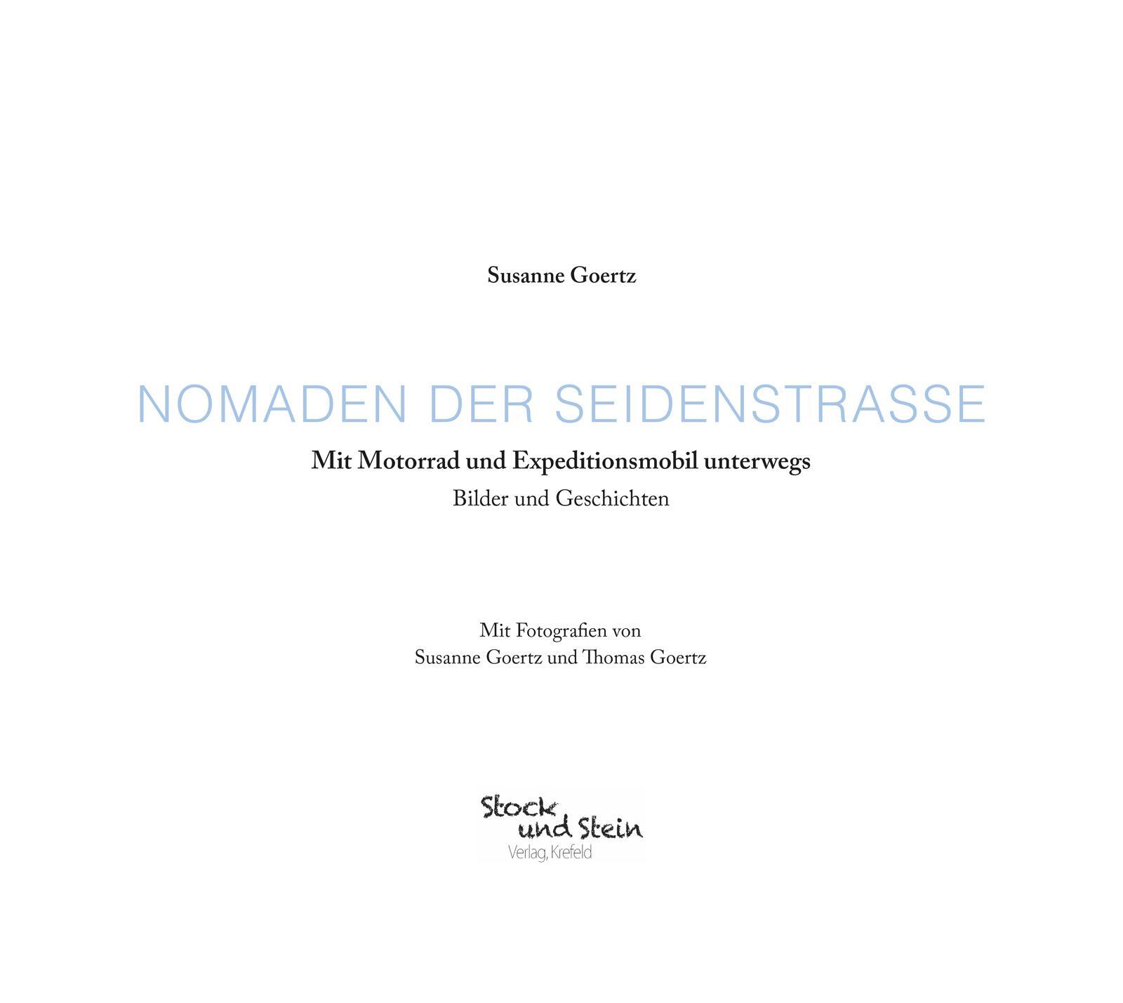 Thumbnail - Nomaden Der Seidenstraße - Susanne Goertz - 9783981717457
