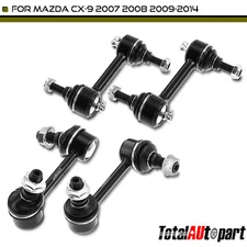 4pcs Stabilizer Sway Bar Link w/ Bushing for Mazda CX-9 2007-2014 Front & Rear