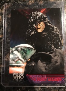 2016-Topps-Doctor-Who-Timeless-Red-Parallel-11-25-Card-25-The-Deadly-Assassin