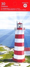 CANADA - BOOKLET BK375 - Scott 2249-2253 - FLAG OVER LIGHTHOUSE