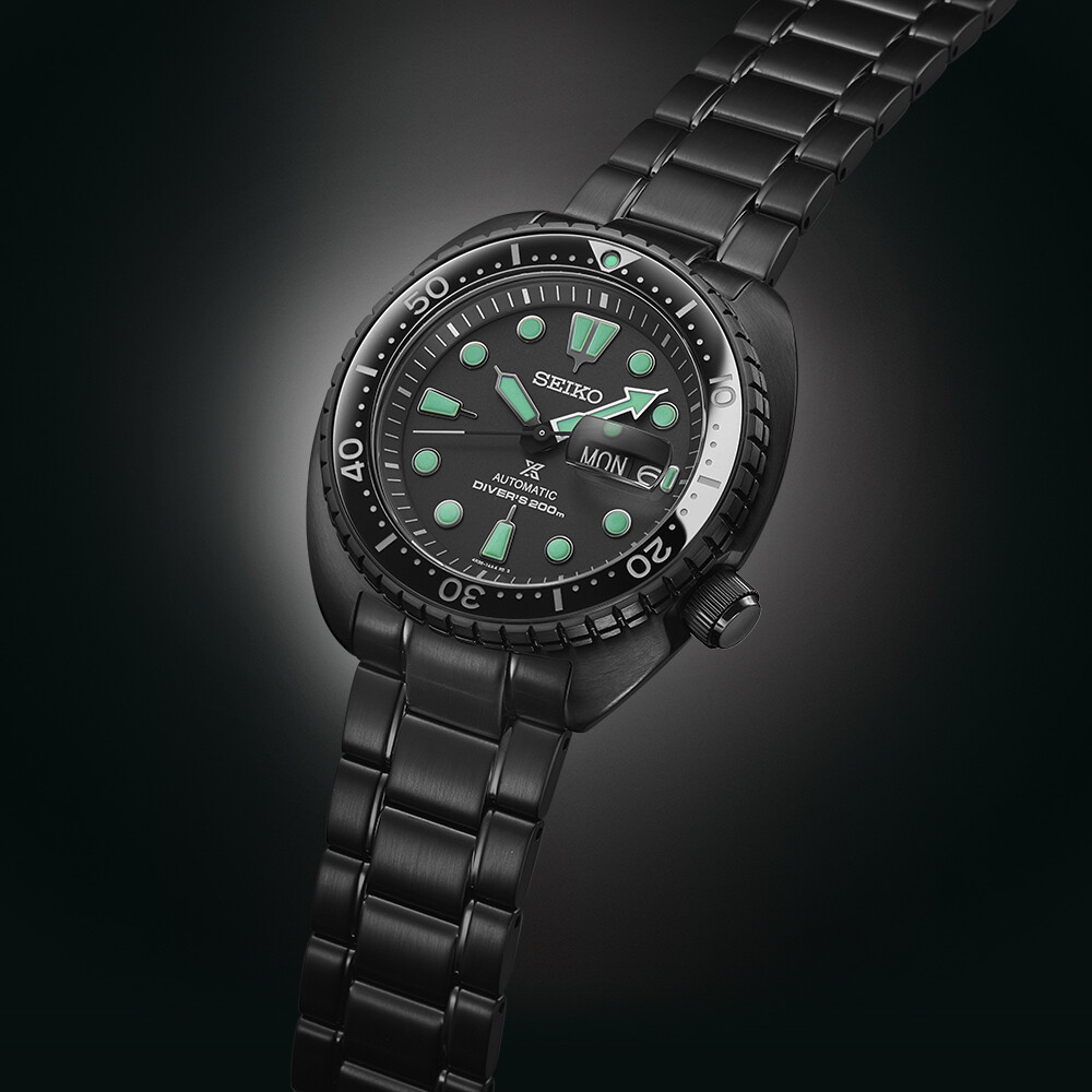 SEIKO PROSPEX SBDY127 The Black Series Night Vision Automatic