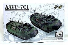 AFVClub Aavc-7C1 Assault Amphibian Vehicle - Plastic Model Military Vehicle Kit