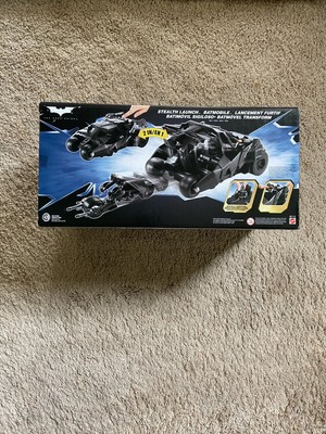 Dark Knight Batman Stealth Launch Batmobile and Bat Pod NEW SEALED 