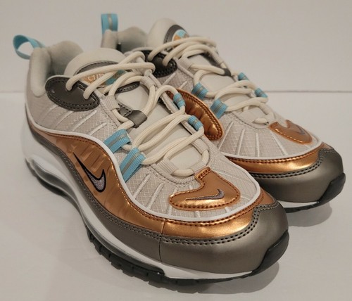 Nike Air Max 98 SE Sneakers Phantom/Metallic Tawny BV6536-002 Women's Size 6.5 - Picture 2 of 6