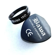 Best Deals On 15D Double Aspheric Lens With Box & Cleaning Instruction Manual