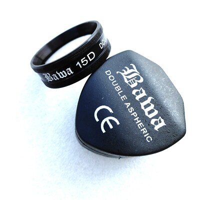 Dr Bawa High Quality 15D Double Aspheric Lens With Case & Free Shipping
