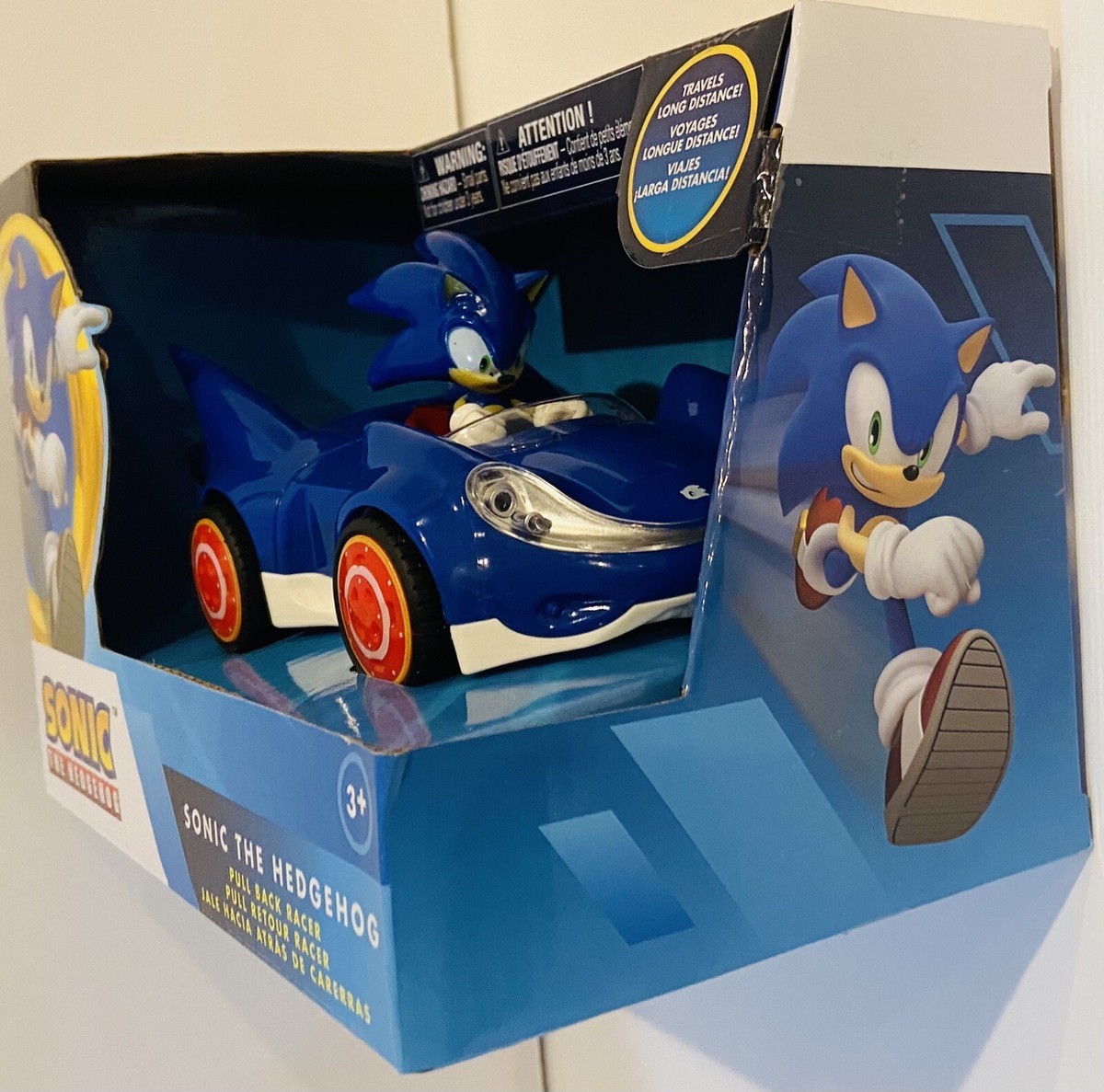 Sonic The Hedgehog All Stars Racing Car Pull Back Action Sega