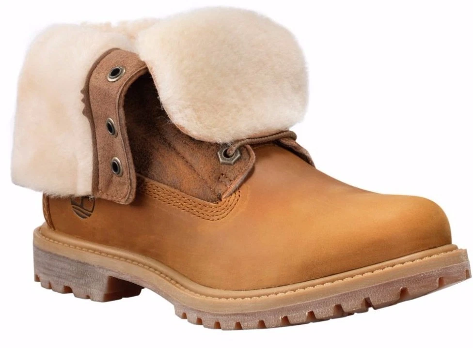 STIVALE PIEGHEVOLE donna Timberland Authen SHEARLING grano A16CR231 taglie 6 5 10