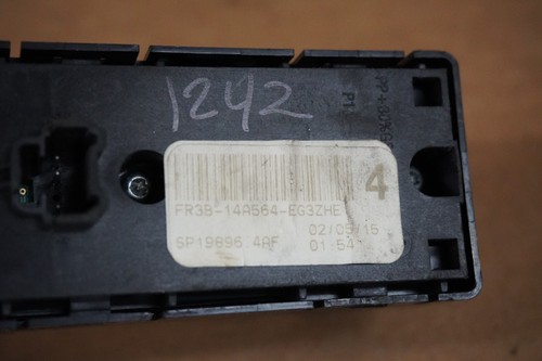15 16 17 18 19 20 Ford Mustang Front Driver Window Switch OEM FR3B14A564EG - Picture 5 of 6