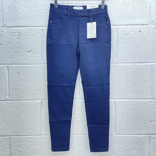 DOROTHY PERKINS MARINEBLAU SKINNY JEANS EDEN KNÖCHEL GRAZER NIEDRIGE TAILLE BRANDNEU MIT ETIKETT Y2K UK 6