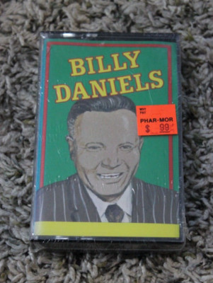New Sealed Cassette Tape ~ Billy Daniels (Trolley Car Records)