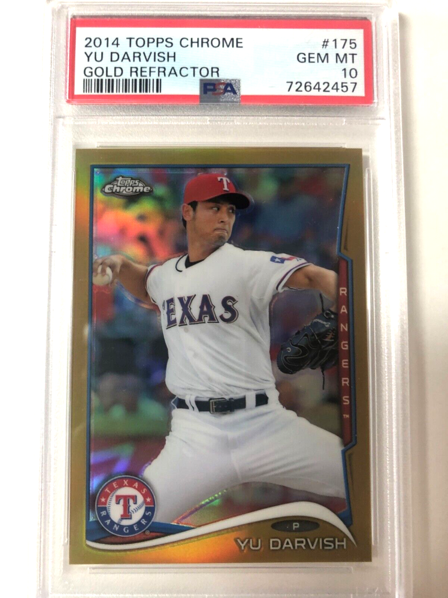 2014 Topps Chrome - Yu Darvish #175 Gold Refractor /50 for sale