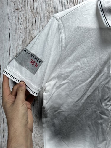 Helly Hansen Ocean Race 57° 38° N - Herren Poloshirt weiß Größe S - Bild 4 von 14