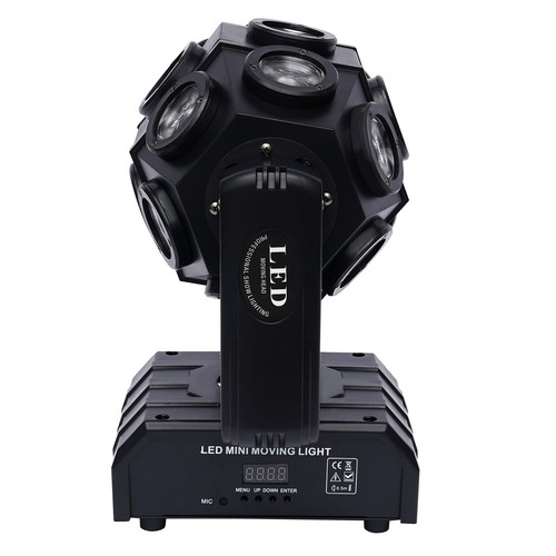18 LED Moving Head Light RGBW Laser Beam Stage Spot Lighting DJ Disco Show DMX - Picture 16 of 21