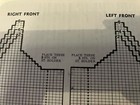  Vintage Mary Maxim Knitting Pattern 8299 Cardigan Graph He Loves Me sz 2-4-6 — photo 3
