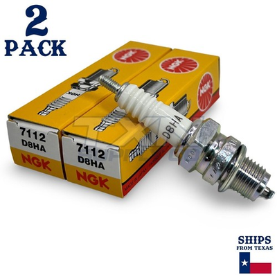 #ad NGK 7112 Standard Spark Plug D8HA 2 Pack $15.77