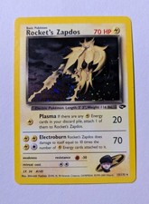 Pokemon TCG Rocket's Zapdos 15/132 Gym Challenge Holo Rare 70 HP English 2000 on eBay