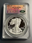 2012 W S$1 CAC PR70 DCAM American Silver Eagle In CAC Traderbea Bert Core Holder