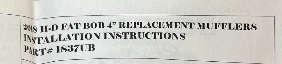Silenciador inferior Bassani 1S37UB 18-23 Harley-Davidson Fat Bob negro Foto 4 de 4