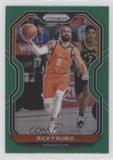2020-21 Panini Prizm Green Prizm Ricky Rubio #235 uq5