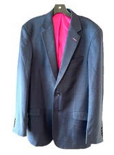 4- Michael Hopkins Dormeuil Trofeo Blazer Zenga40R Wool Made in USA Bespoke NWOT