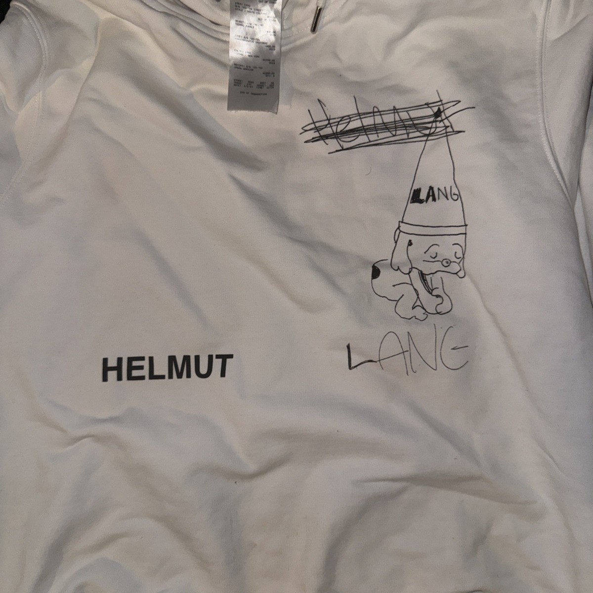 helmut lang hoodie medium View 3