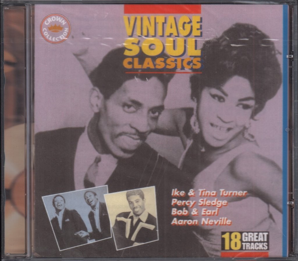 Various Artists Vintage Soul Classics CD Czech Republic Javelin 1996 compilation