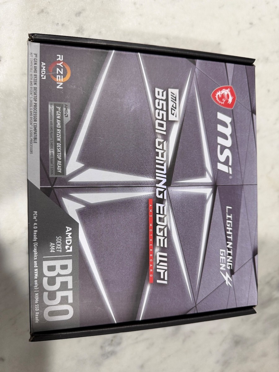 MSI MPG B550I GAMING EDGE WIFI AM4 Mini ITX Motherboard for sale