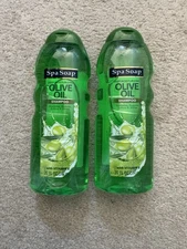 Spa Soap Deep Moisturizing Olive Oil Shampoo with Vitamin E 20 oz/591ml