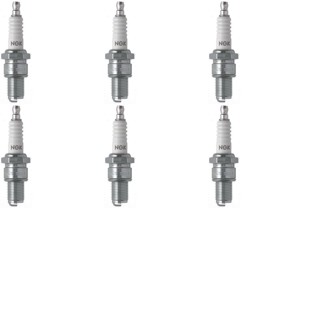 NGK 2411 Spark Plug Pack of 6 for Toyota RAV4 -L 2.0L 2001-2003