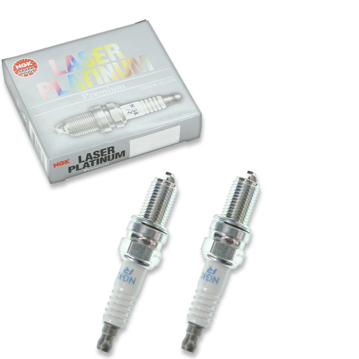 2 pc NGK 3641 PKR7A Laser Platinum Spark Plugs for 12 12 9 069 048 Ignition fy