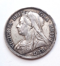 1898 Halfcrown - Victoria British Silver Coin