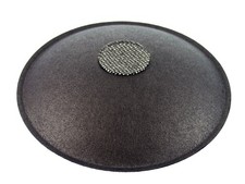 4.375 Speaker Dust Cap, Black Paper, Vented, ...